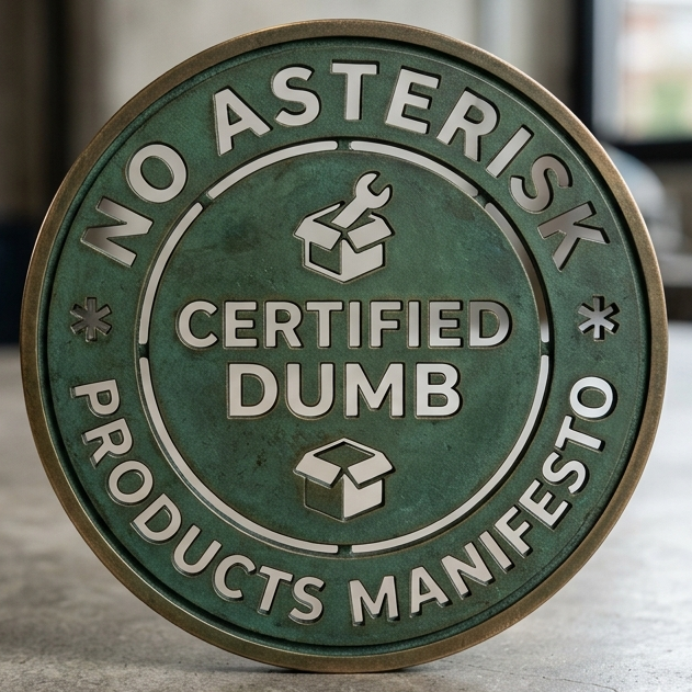 Certified Dumb — No Asterisk Products